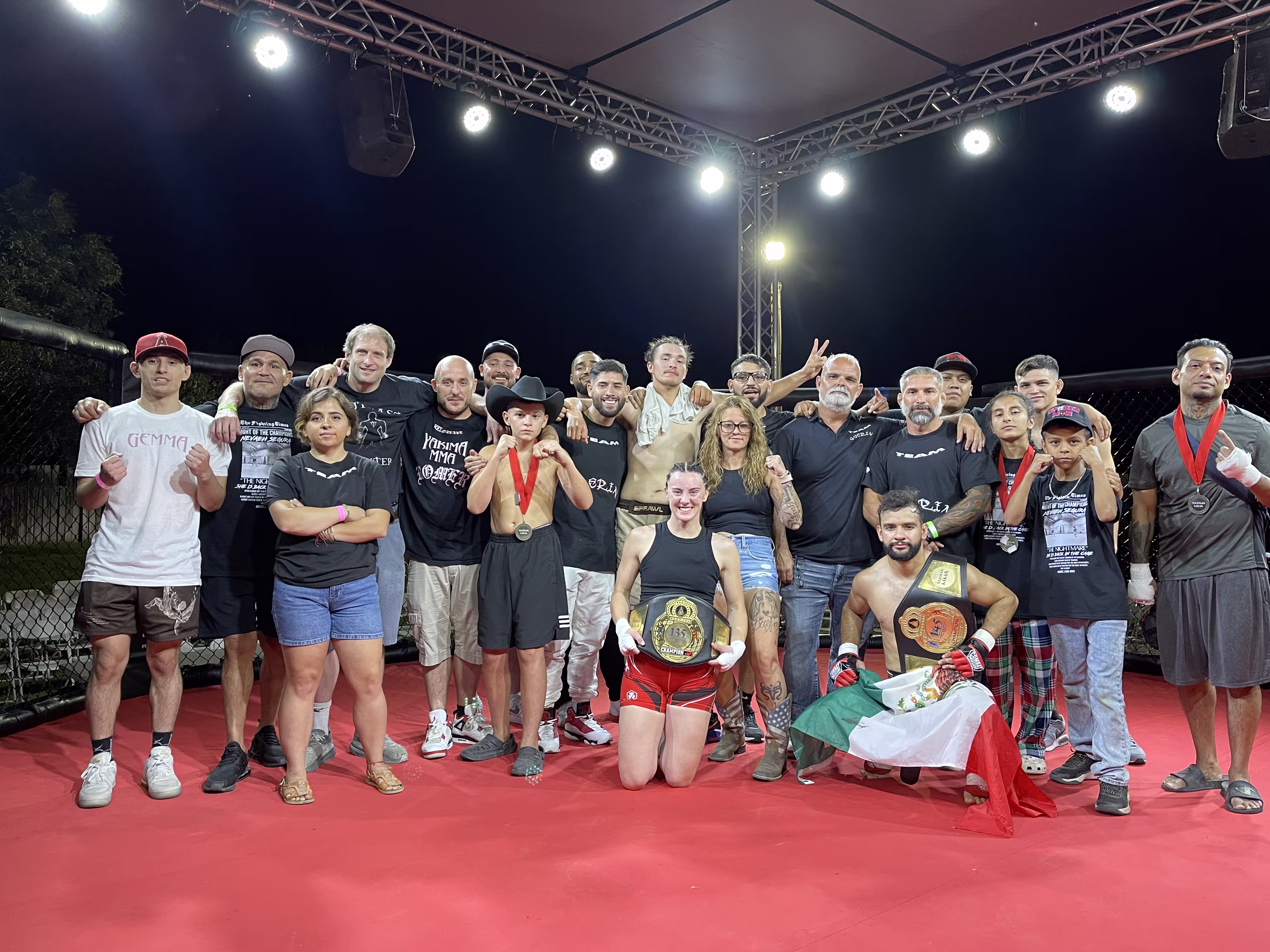 a kids mma class at Yakima MMA