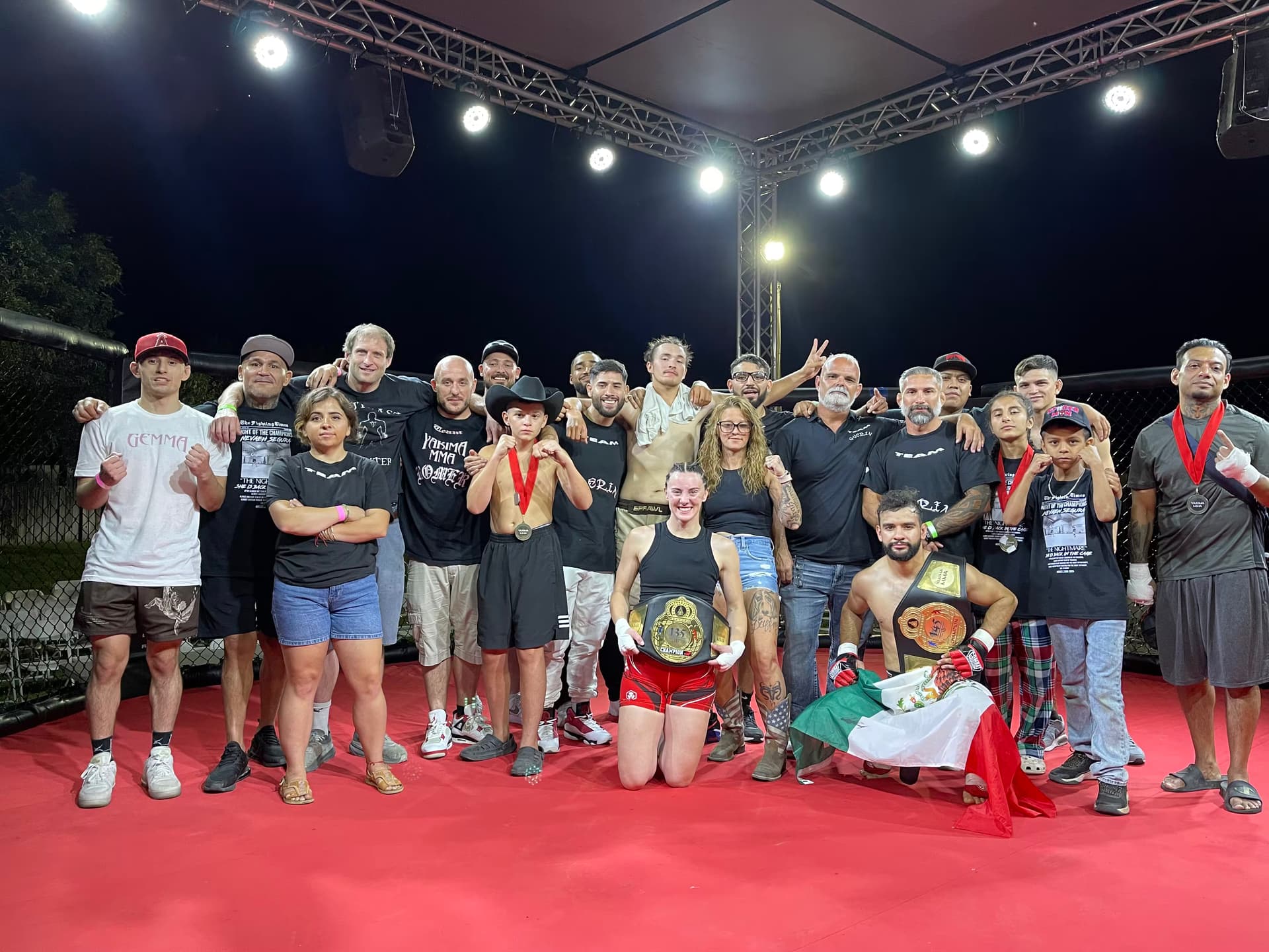 a kids mma class at Yakima MMA