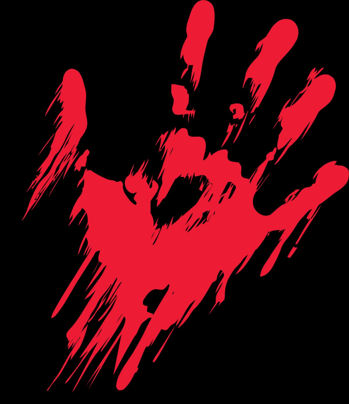 Outkast Fight Team Bloody handprint