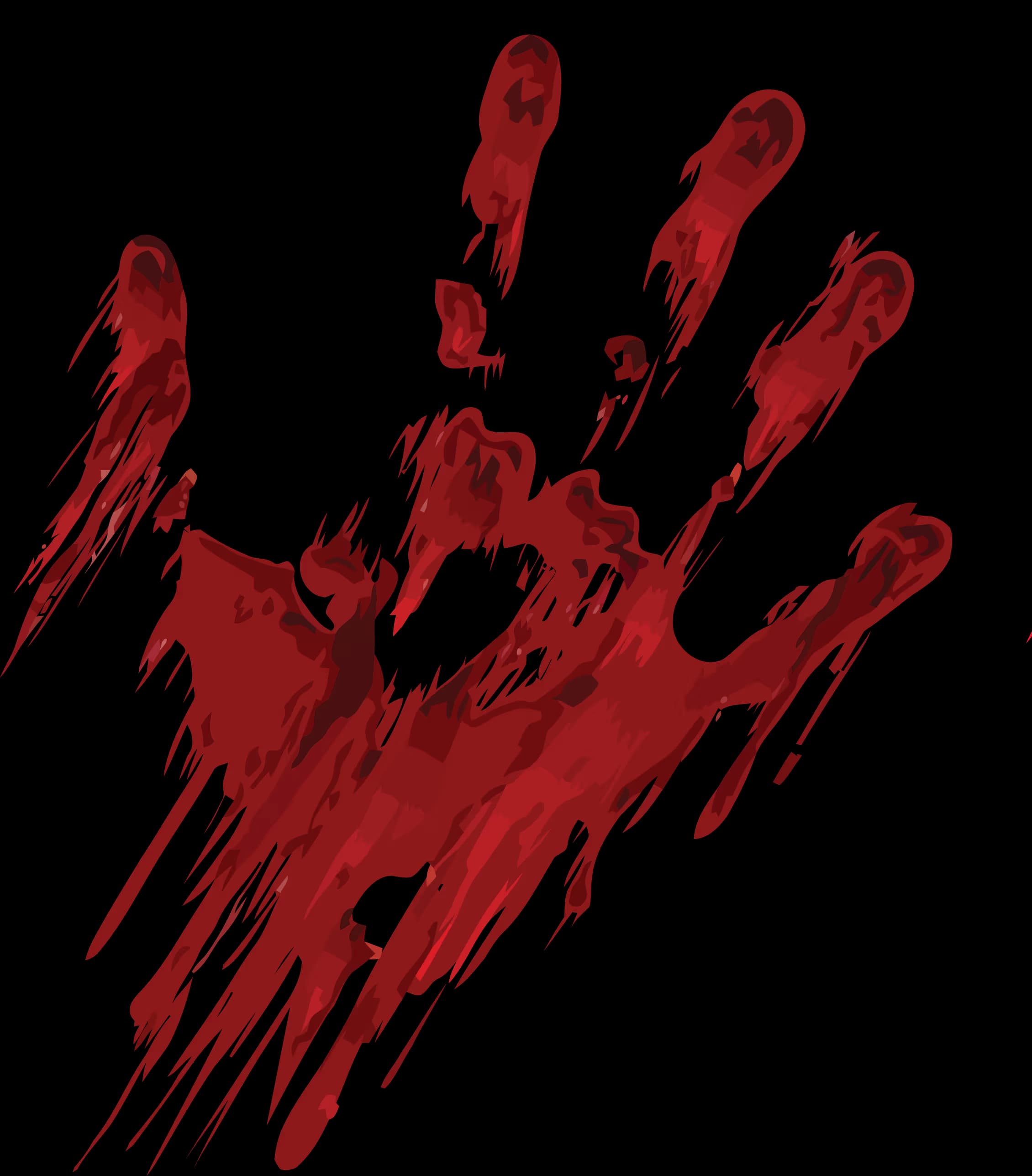 outkast fight team bloody handprint logo